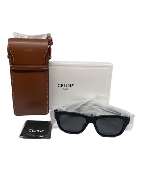 CELINE（セリーヌ）CELINE (セリーヌ) Monochroms/モノクローム サングラス ブラック サイズ:55□17 145の古着・服飾アイテム