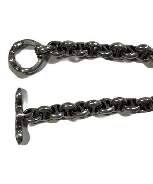 HOORSENBUHS（ホーセンブース）HOORSENBUHS (ホーセンブース) ダイヤ付アンカーチェーンブレスレット シルバーの古着・服飾アイテム