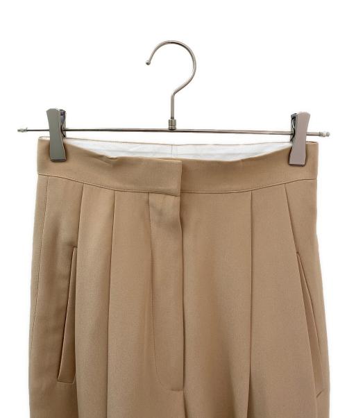 CELINE（セリーヌ）CELINE (セリーヌ) ワイドスラックス ベージュ サイズ:34の古着・服飾アイテム