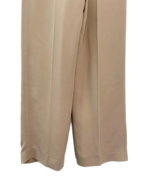 CELINE（セリーヌ）CELINE (セリーヌ) ワイドスラックス ベージュ サイズ:34の古着・服飾アイテム
