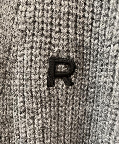 ROCHAS（ロシャス）ROCHAS (ロシャス) アルパカカーディガン グレー サイズ:40の古着・服飾アイテム