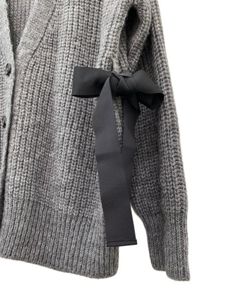 ROCHAS（ロシャス）ROCHAS (ロシャス) アルパカカーディガン グレー サイズ:40の古着・服飾アイテム