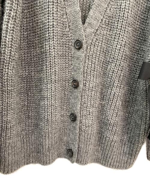 ROCHAS（ロシャス）ROCHAS (ロシャス) アルパカカーディガン グレー サイズ:40の古着・服飾アイテム
