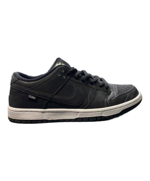 NIKE SB（ナイキエスビー）NIKE SB (ナイキエスビー) Civilist (シヴィリスト) Dunk Low Pro SB QS 'Thermography' ブラック サイズ:27.5の古着・服飾アイテム