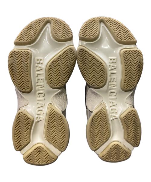 BALENCIAGA（バレンシアガ）BALENCIAGA (バレンシアガ) GUCCI (グッチ) Triple S ベージュ×イエロー サイズ:37の古着・服飾アイテム