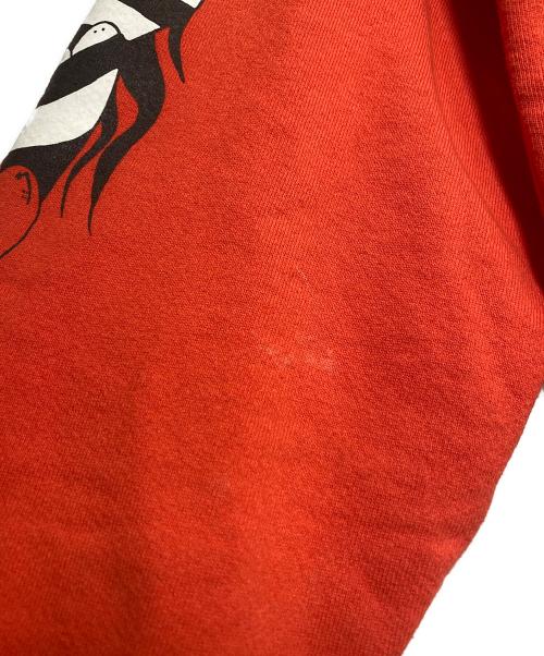 CHROME HEARTS（クロムハーツ）CHROME HEARTS (クロムハーツ)  Sadistic Lipstick Hoodie Red レッド サイズ:Mの古着・服飾アイテム