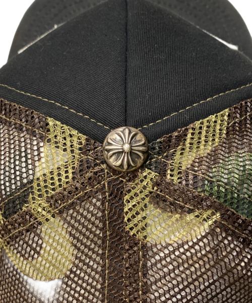 CHROME HEARTS（クロムハーツ）CHROME HEARTS (クロムハーツ) CH Hollywood Trucker Hat Black/Camo ブラックの古着・服飾アイテム