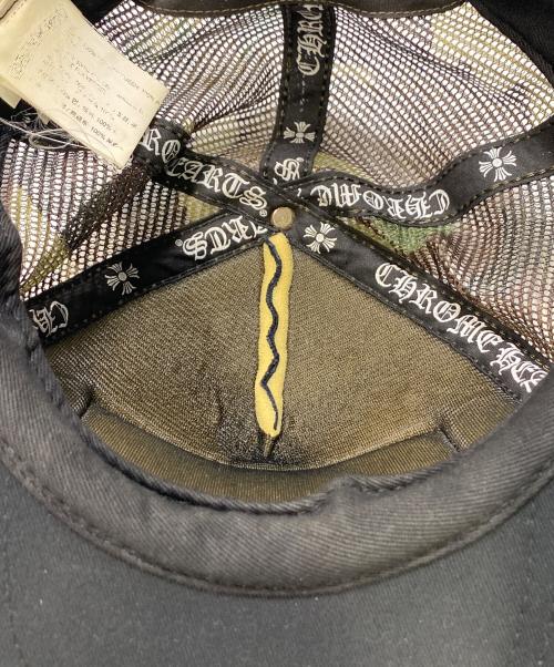 CHROME HEARTS（クロムハーツ）CHROME HEARTS (クロムハーツ) CH Hollywood Trucker Hat Black/Camo ブラックの古着・服飾アイテム