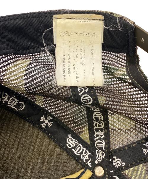 CHROME HEARTS（クロムハーツ）CHROME HEARTS (クロムハーツ) CH Hollywood Trucker Hat Black/Camo ブラックの古着・服飾アイテム