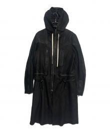 NUMBER (N)INE（ナンバーナイン）の古着「シープスエードコート」｜ブラック