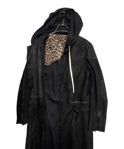 NUMBER (N)INE（ナンバーナイン）NUMBER (N)INE (ナンバーナイン) シープスエードコート ブラック サイズ:2の古着・服飾アイテム