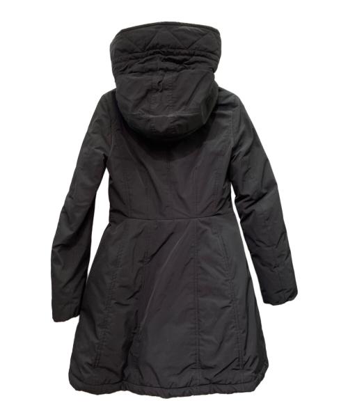 MONCLER（モンクレール）MONCLER (モンクレール) ファー付ダウンコート ブラック サイズ:00の古着・服飾アイテム