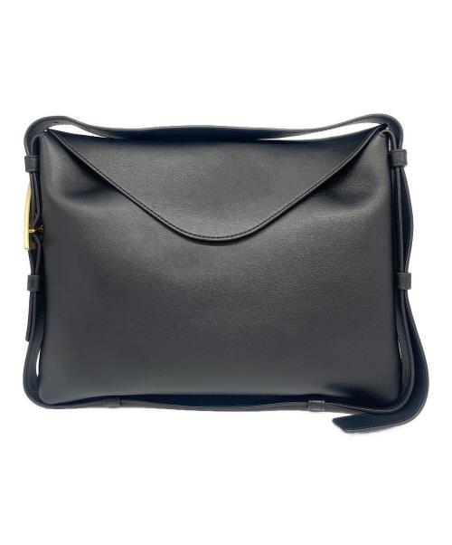 BOTTEGA VENETA（ボッテガベネタ）BOTTEGA VENETA (ボッテガベネタ) クレードル・ショルダー ブラックの古着・服飾アイテム