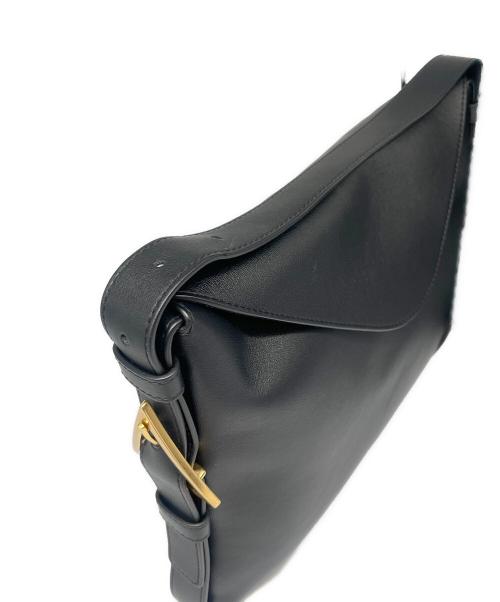 BOTTEGA VENETA（ボッテガベネタ）BOTTEGA VENETA (ボッテガベネタ) クレードル・ショルダー ブラックの古着・服飾アイテム
