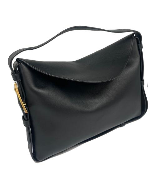 BOTTEGA VENETA（ボッテガベネタ）BOTTEGA VENETA (ボッテガベネタ) クレードル・ショルダー ブラックの古着・服飾アイテム