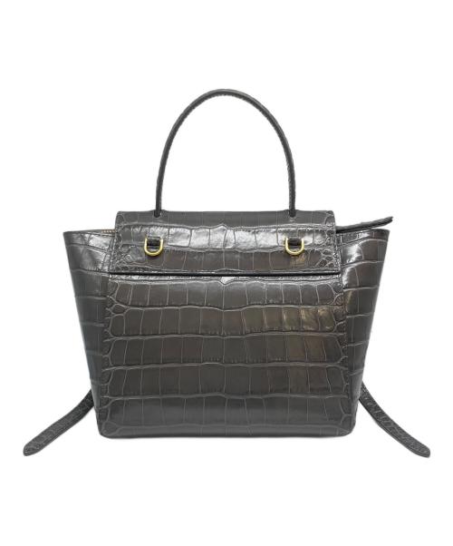 CELINE（セリーヌ）CELINE (セリーヌ) Belt Bag Nano/ベルトバッグ ナノ ショルダーバッグ グレー サイズ:ナノの古着・服飾アイテム