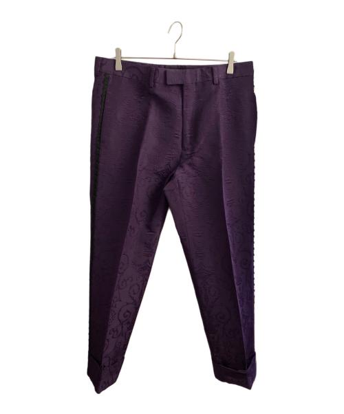 GUCCI（グッチ）GUCCI (グッチ) スパンコール付ドレスセットアップ パープル サイズ:7 54Rの古着・服飾アイテム