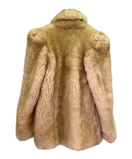 GUCCI（グッチ）GUCCI (グッチ) ムートンコート ベージュ サイズ:46の古着・服飾アイテム