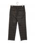 GUCCI (グッチ) チェックパンツ グレー サイズ:48：35000円
