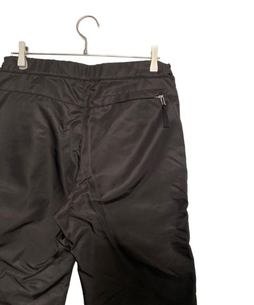 BOTTEGA VENETA（ボッテガベネタ）BOTTEGA VENETA (ボッテガベネタ) デザインジップナイロンパンツ ブラック サイズ:48の古着・服飾アイテム
