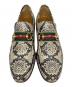 GUCCI (グッチ) ホースビット シェリーライン レザーローファー ベージュ サイズ:8：40000円