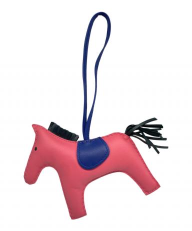 中古・古着通販】HERMES (エルメス) ロデオ チャーム GM ローズアザレ