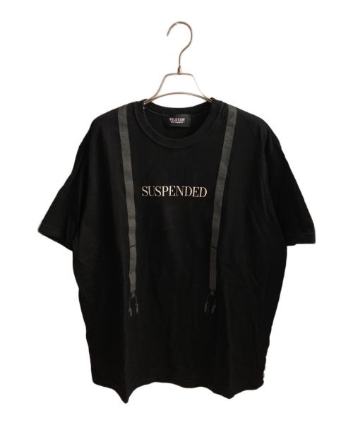 YOHJI YAMAMOTO WILDSIDE（ワイルドサイドヨウジヤマモト）Yohji Yamamoto WILDSIDE (ワイルドサイドヨウジヤマモト) POUR HOMME INVITATION T-Shirt ブラック サイズ:4の古着・服飾アイテム