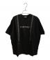 Yohji Yamamoto WILDSIDE（ワイルドサイドヨウジヤマモト）の古着「POUR HOMME INVITATION T-Shirt」｜ブラック