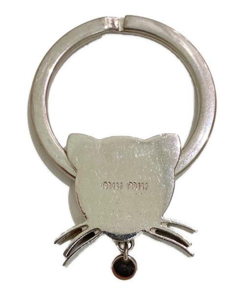 MIU MIU（ミュウミュウ）MIU MIU (ミュウミュウ) アニマルチャーム アイボリーの古着・服飾アイテム