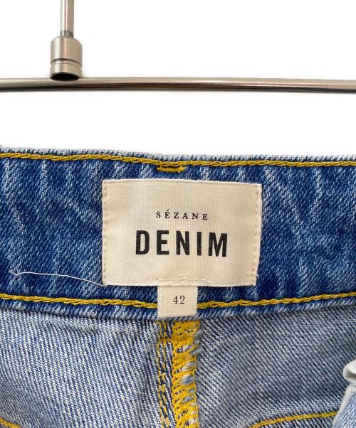 SEZANE（セザンヌ）SEZANE (セザンヌ) デニムパンツ インディゴ サイズ:42の古着・服飾アイテム