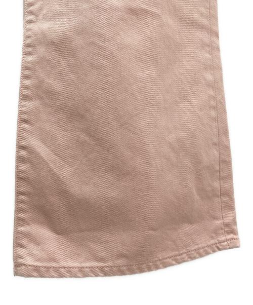 Chloe（クロエ）Chloe (クロエ) ハイライズフレアデニムジーンズ ピンク サイズ:40の古着・服飾アイテム