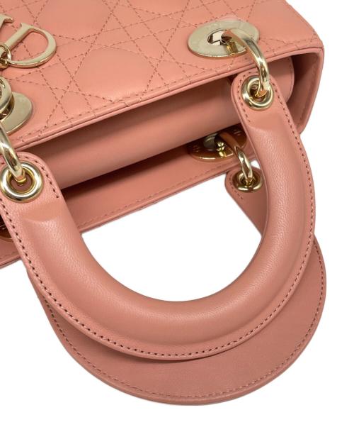 Christian Dior（クリスチャン ディオール）Christian Dior (クリスチャン ディオール) LADY DIOR MY ABCDIOR/レディディオール ミディアム  ピンク サイズ:ミディアムの古着・服飾アイテム