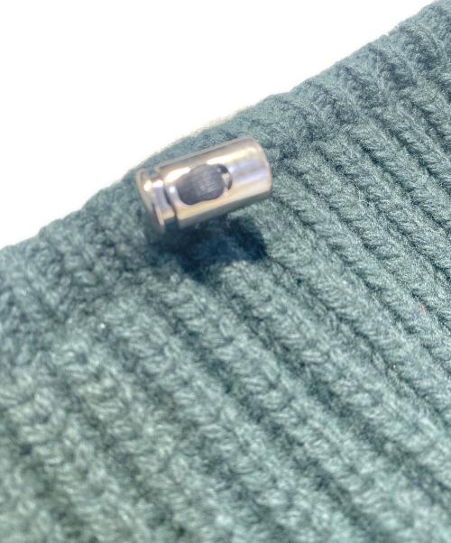 sacai（サカイ）sacai (サカイ) Wool Knit Neck Warmer グリーンの古着・服飾アイテム