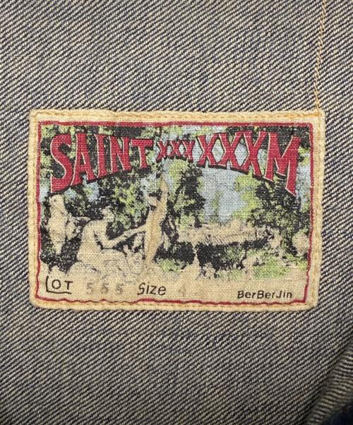 SAINT MICHAEL（セントマイケル）SAINT MICHAEL (セントマイケル) ベルベルジン BJ DENIM JACKET インディゴ サイズ:XLの古着・服飾アイテム