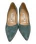 Manolo Blahnik (マノロブラニク) ポインテッドトゥパンプス ライトグレー サイズ:35 1/2：16000円