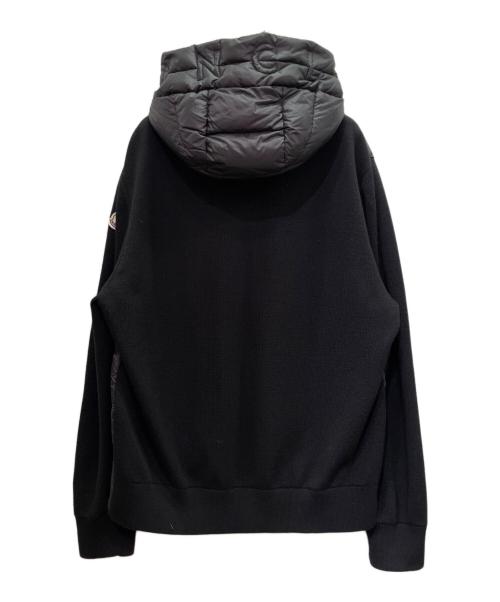 MONCLER（モンクレール）MONCLER (モンクレール) 袖切替ダウンジャケット/CARDIGAN TRICOT ブラック サイズ:XLの古着・服飾アイテム