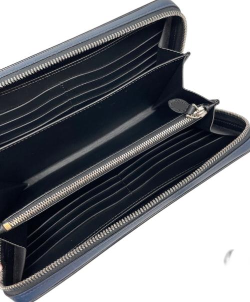 Berluti（ベルルッティ）Berluti (ベルルッティ) イタウバ ワイド マキシ ロング ウォレット ネイビーの古着・服飾アイテム