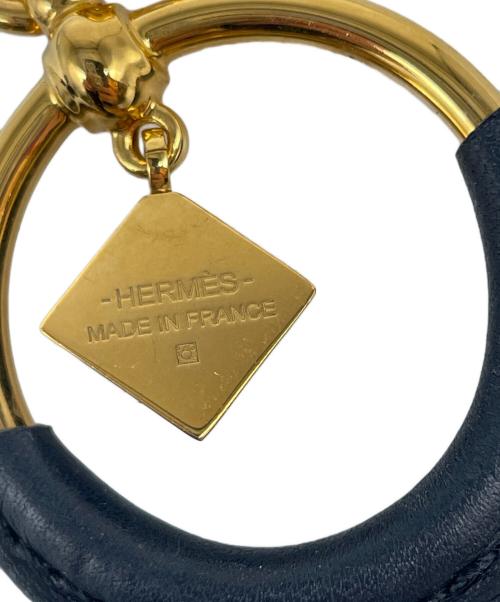 HERMES（エルメス）HERMES (エルメス) 《ループ・メドール》 PM ゴールド×ブラック サイズ:PMの古着・服飾アイテム