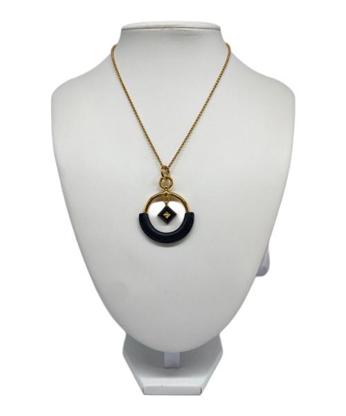 HERMES（エルメス）HERMES (エルメス) 《ループ・メドール》 PM ゴールド×ブラック サイズ:PMの古着・服飾アイテム