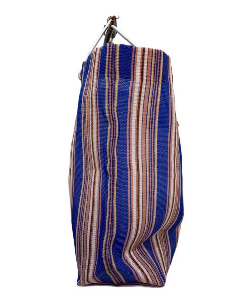 MARNI（マルニ）MARNI (マルニ) フラワーカフェ トートバッグ ブルー×ピンクの古着・服飾アイテム