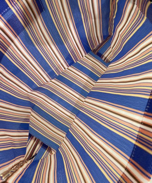 MARNI（マルニ）MARNI (マルニ) フラワーカフェ トートバッグ ブルー×ピンクの古着・服飾アイテム