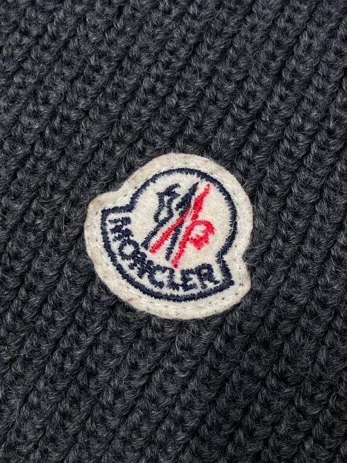 MONCLER（モンクレール）MONCLER (モンクレール) ニット切替 ダウンベスト/MAGLIONE TRICOT GILET グレー サイズ:Lの古着・服飾アイテム