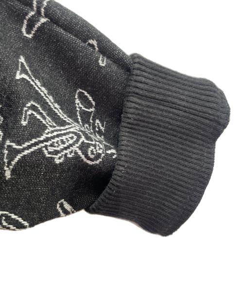 LOUIS VUITTON（ルイ ヴィトン）LOUIS VUITTON (ルイ ヴィトン) LVカートゥーンジャガードジップスルーブルゾン ブラック サイズ:Sの古着・服飾アイテム