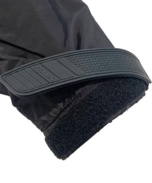 PRADA（プラダ）PRADA (プラダ) ナイロン 三角プレートブルゾンジャケット ブラック サイズ:46の古着・服飾アイテム