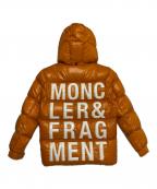 MONCLER×FRAGMENT DESIGNモンクレール×フラグメントデザイン）の古着「Henriot Joubot Jacket」｜オレンジ
