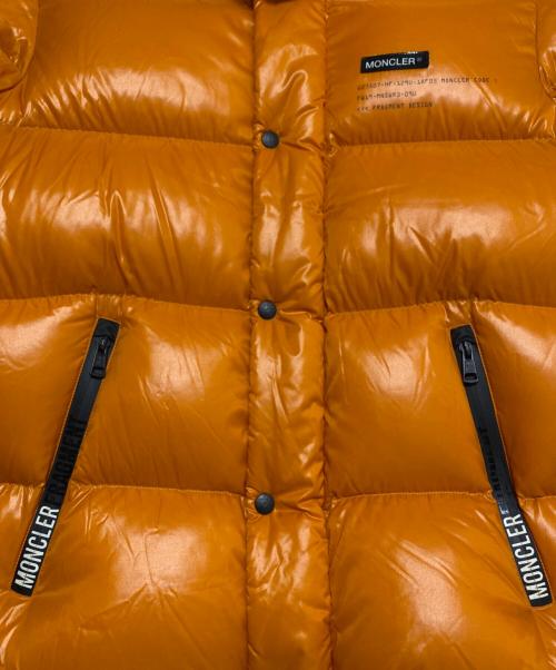 MONCLER（モンクレール）MONCLER (モンクレール) FRAGMENT DESIGN (フラグメントデザイン) Henriot Joubot Jacket オレンジ サイズ:2の古着・服飾アイテム