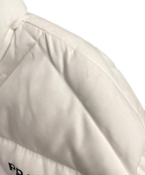 PRADA（プラダ）PRADA (プラダ) ダウンジャケット ホワイト サイズ:40の古着・服飾アイテム