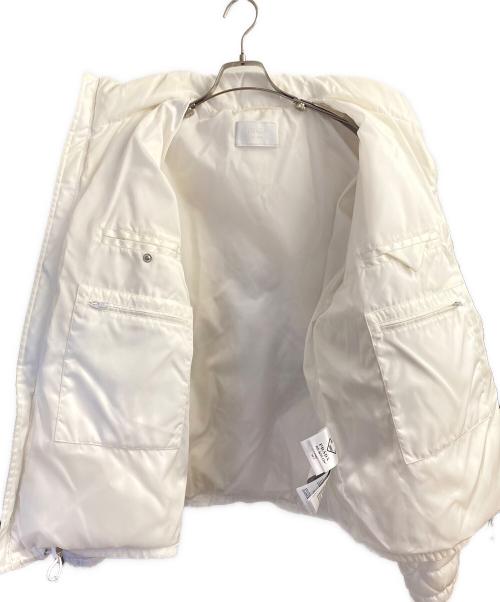 PRADA（プラダ）PRADA (プラダ) ダウンジャケット ホワイト サイズ:40の古着・服飾アイテム