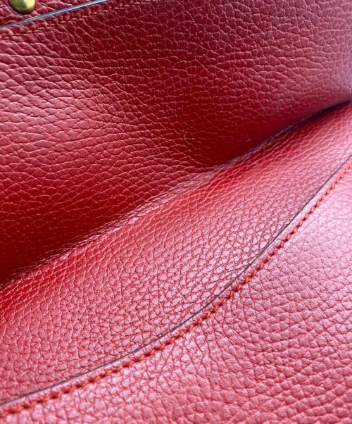 GUCCI（グッチ）GUCCI (グッチ) ショルダーバッグ レッドの古着・服飾アイテム