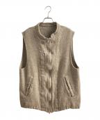 UNDERCOVERアンダーカバー）の古着「縮絨ベスト」｜グレー